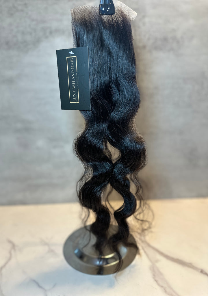 Natural Wave HD Lace Closure (on hand) - LUX LASH AND HAIR