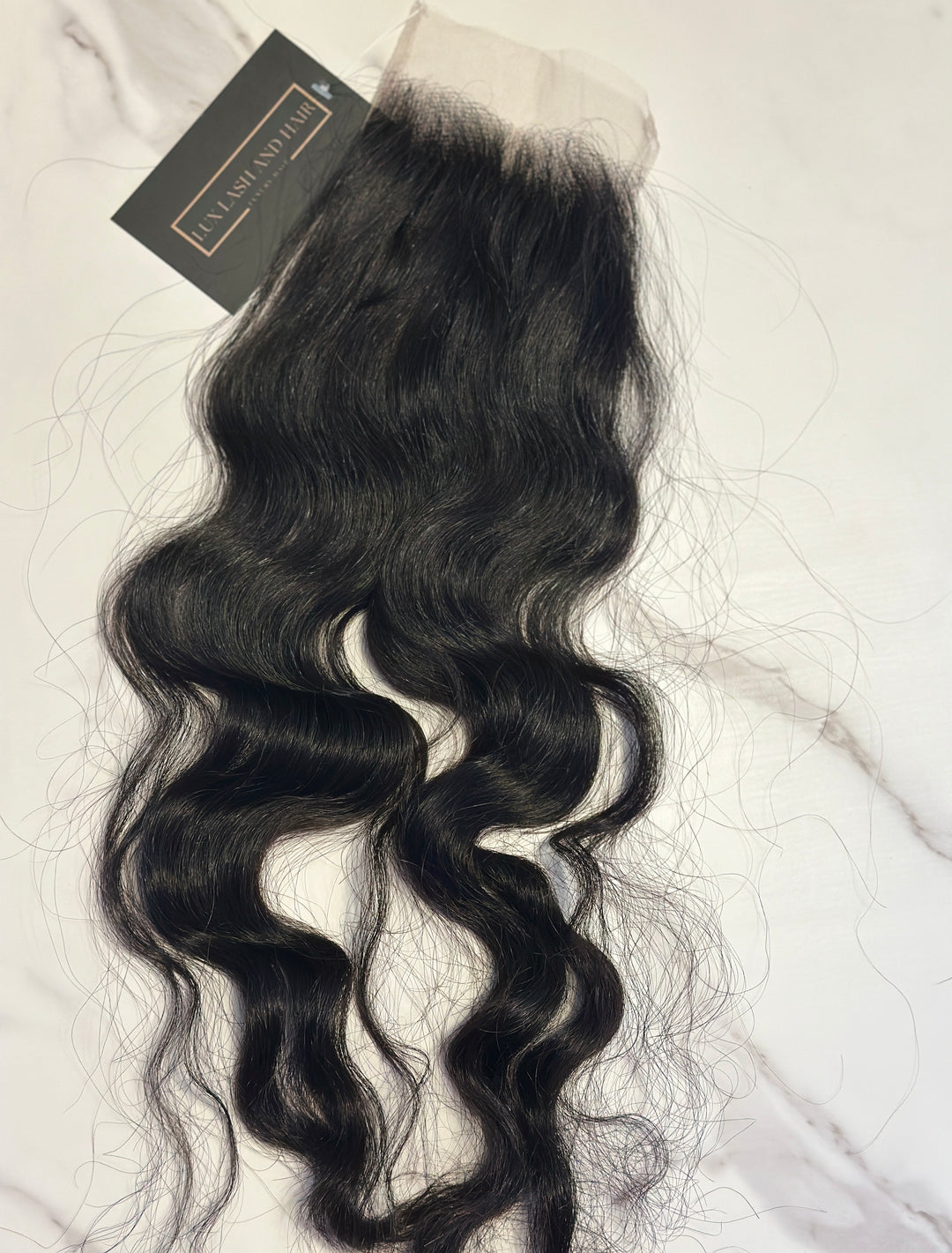 Natural Wave HD Lace Closure (on hand) - LUX LASH AND HAIR