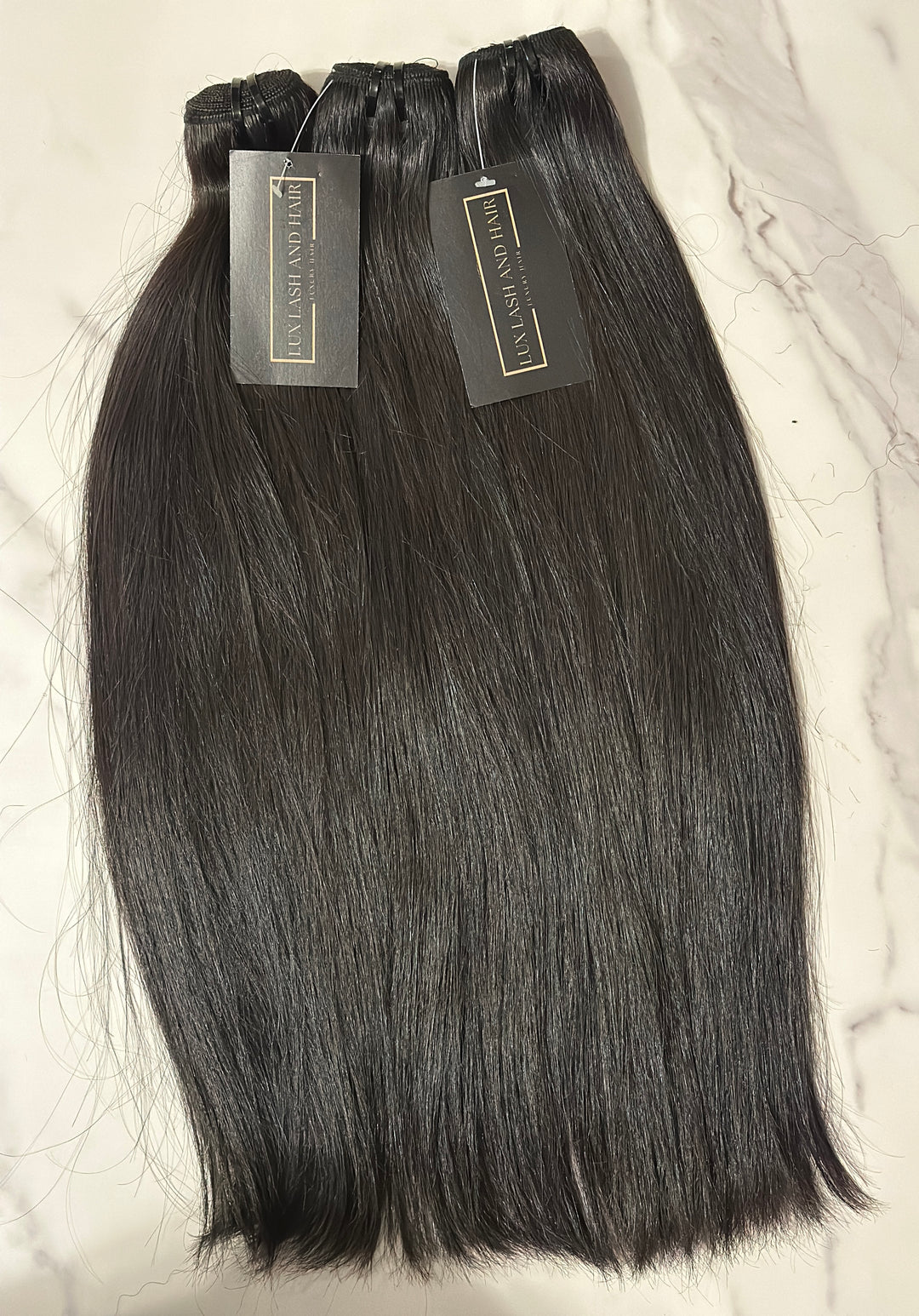 Raw Dubai Straight 3 bundles Deal (on Hand) - Lux Lash and Hair