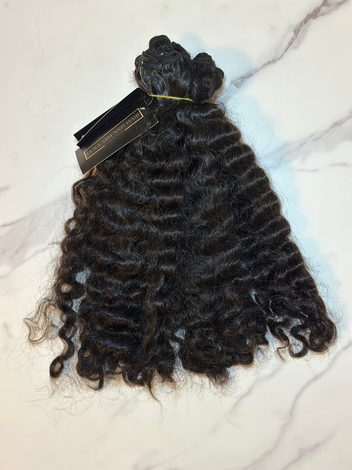 Raw Burmese Curly 3 bundles Deal (on Hand) - Lux Lash and Hair