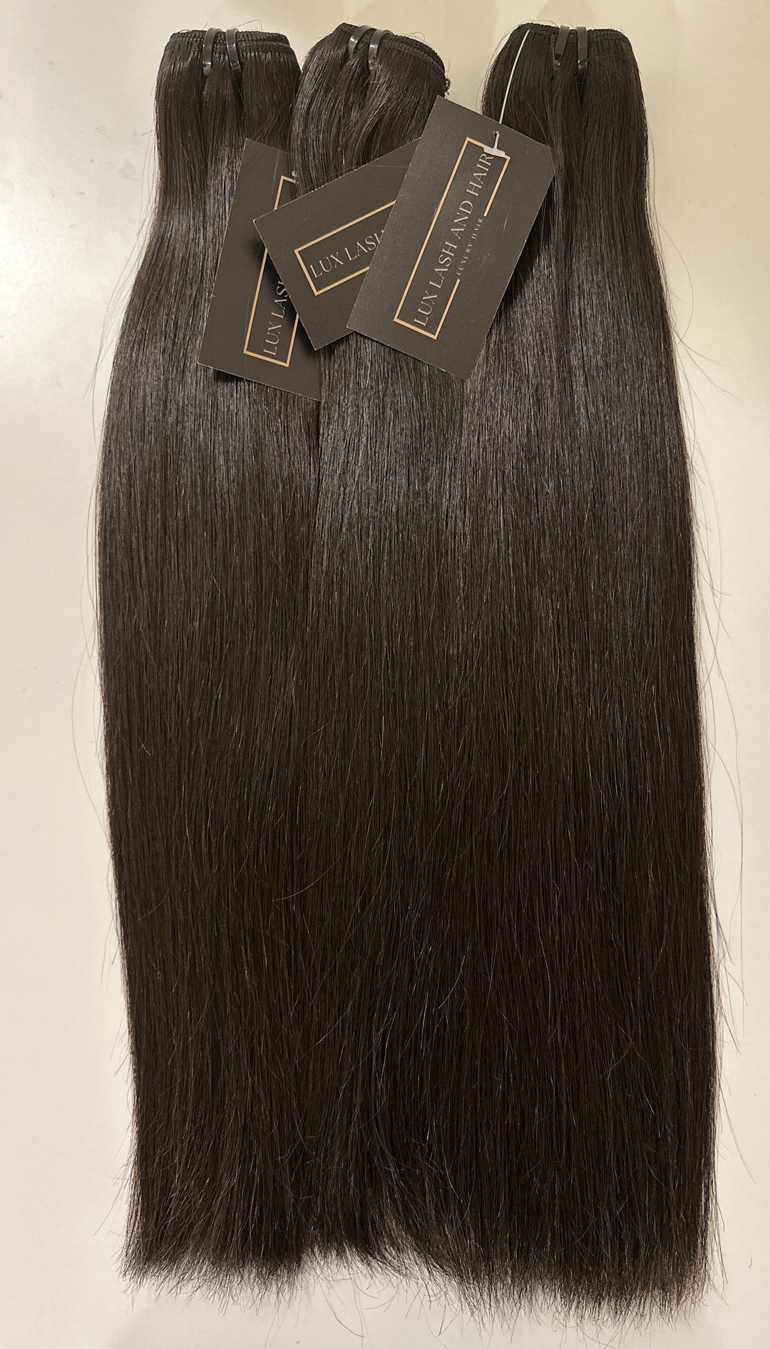 Raw Dubai Straight 3 bundles Deal (on Hand) - Lux Lash and Hair