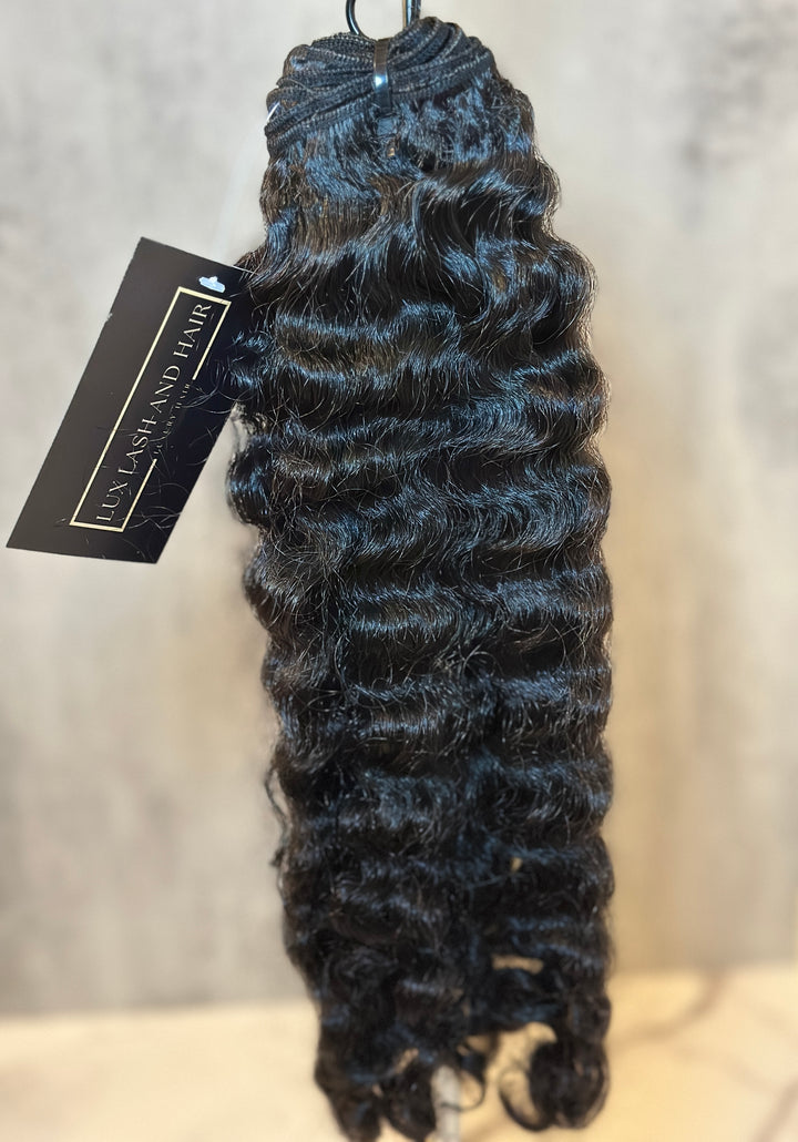 Raw Burmese Curly 4 bundles Deal (on Hand) - Lux Lash and Hair