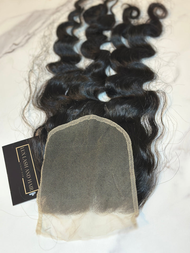 HD Deep Wave Lace Closure (on hand) - Lux Lash and Hair