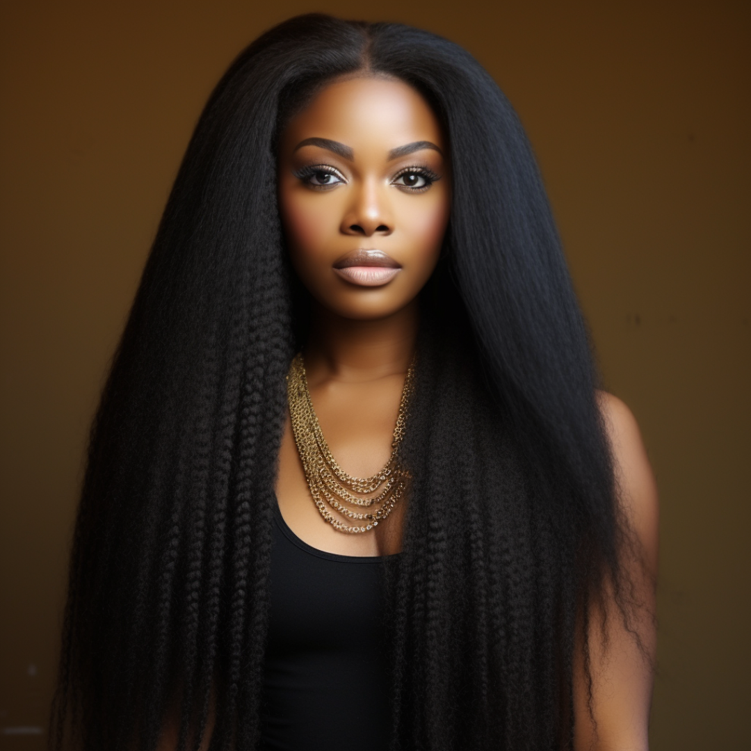 Raw Kinky Straight 2 Bundles Deal (on hand) - Lux Lash and Hair