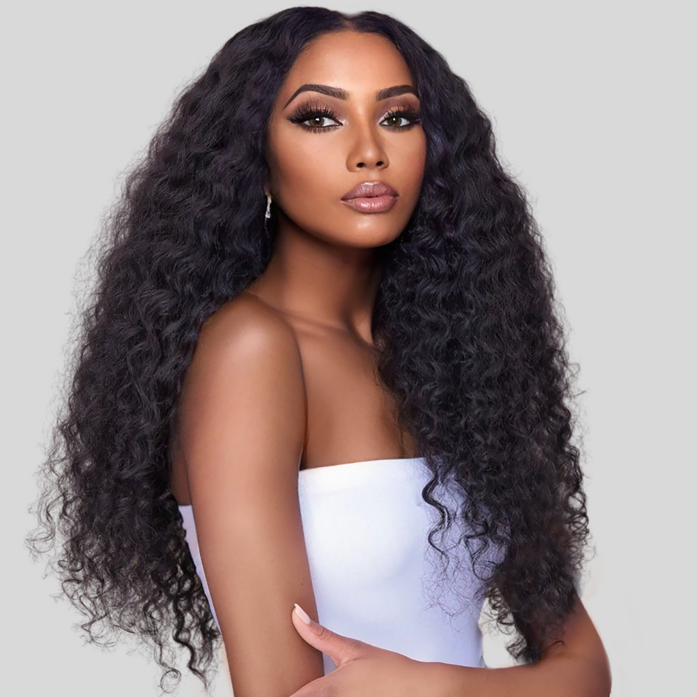 Raw Deep Wave 4 bundles Deal (On Hand) - LUX LASH AND HAIR