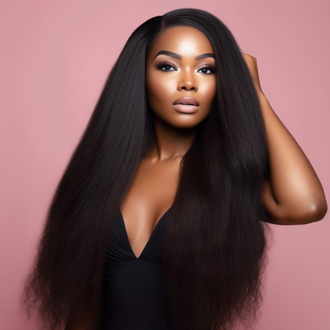 Raw Kinky Straight 4 Bundles Deal (on hand) - Lux Lash and Hair