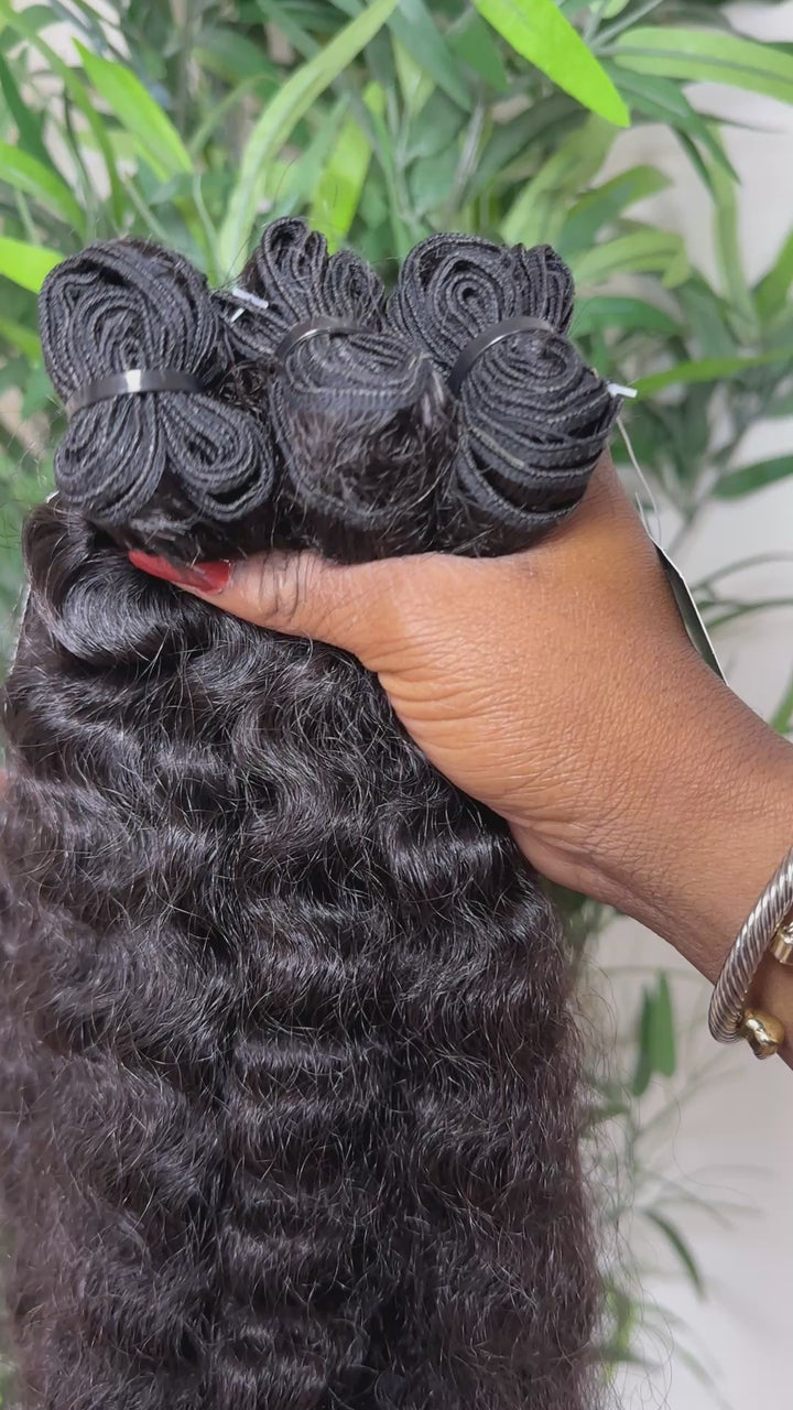 Raw Burmese Curly 3 bundles Deal (on Hand)